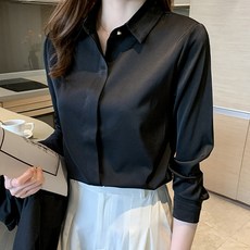 Awesomeful Sseoren 緞面襯衫