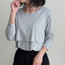 BLOOMMATERNITY 基本款哺乳T恤