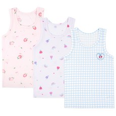 메이키즈 주니어용 모달 런닝 3종 세트 어썸베리