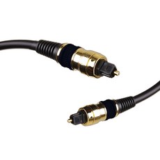 Justlink DIOPTEC 數位音訊光纖線 方對方頭 3m, V60015V, 黑色, 1個