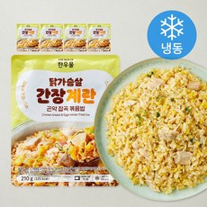 한우물 닭가슴살 간장계란 곤약잡곡 볶음밥 (냉동), 210g, 5개