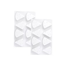 moldB 芝士8片矽膠模具2p, 單色