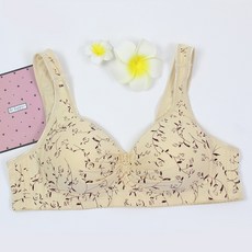 MA 주름 플라워 패턴 중년 속옷