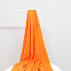 蝴蝶手藝厚實的彩色雪紡布, 15 Carat Orange