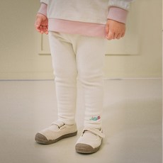 mollimelli 兒童極光亮點刷毛羅紋內搭褲