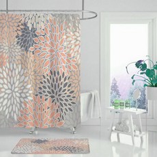 Karis 蒲公英彩色隔間浴室浴簾 A10 180 x 200 cm, 1個