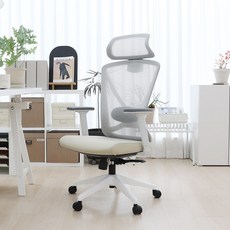 LEANBACK 辦公學習電腦椅 LB235HWIV, 象牙色