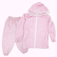 BEBE CHOUETTE 兒童粉彩繪畫雨衣 + 防水褲套裝