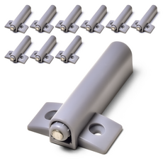 Sonjabisesang 一鍵式按壓磁鐵強力磁吸扣10入+螺絲20入組 灰色, 1套