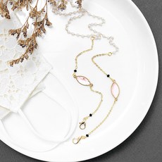 Bidangil 兒童用克萊因串珠口罩掛繩