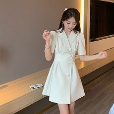 안다로미 깔끔데이 정장 원피스