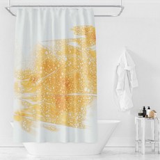 노르딕 심플 욕실 샤워커튼 L50 타입9 180 x 180 cm, 1개, 멀티(혼합)컬러 등