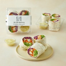 꾹쿡 치킨텐더 랩샌드위치 2입, 548g, 1개