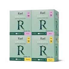 Rael 蝶翼衛生棉 S號 14片+M號 14片組, 2組