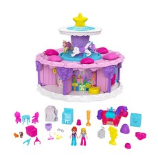 Polly Pocket 驚喜生日派對玩娃娃屋套組, 混色