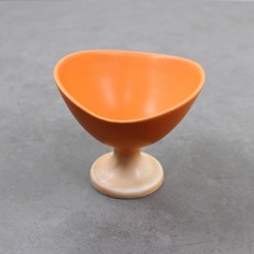 Dalsogum 陶瓷三角甜點碗, 1個, 橙色