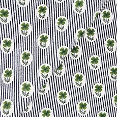 르우홈 대폭 20수 면 패브릭 원단 행운, 블랙, 1개