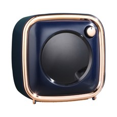 Primed&壁掛式多合一室內裝飾衛生紙盒 H_RD_22, 海軍, 1個