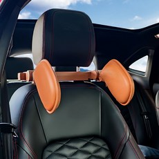 Ants 車用放鬆頭枕頸枕, 1個, 棕色