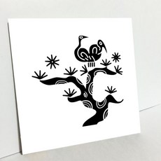 HTP 傳統花紋瓷磚 鶴紋 單片 K0995 9830, 1個