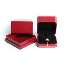 Paradaiso 高級單色飾品禮物項鍊盒, 1個, 紅色