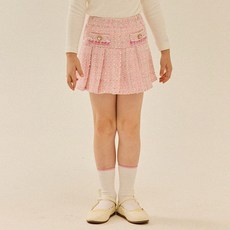 Liebello 女童 Falling Bling 粗花呢短裙