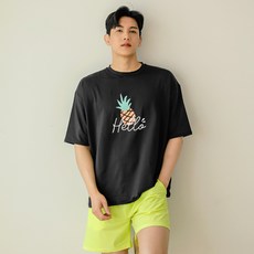 TUBE TREE 男士寬鬆版防磨衣上下套裝 AEBL7205PA