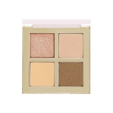 LILIBETH Mood Party 4色眼影盤 4.8g, 02 Champagne Gold, 1入