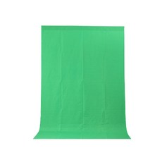 滌綸布直播攝影背景布克羅馬鑰控螢幕 3 x 6 m, 1個, 綠色