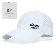 JEEPSPIRIT 基本款菱格網眼棒球帽 A0757 + JEEP專用包裝袋