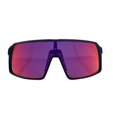 陌生衣櫥 稜鏡公路自行車運動護目鏡 UNC-182, 黑色鏡框 + 紫色(UNC-182-1), 1個