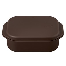 sillymann 易利威矽膠多功能蒸煮盒, 1個, 巧克力棕色