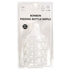 Dailylike 矽膠奶嘴, 第2階段(0~3個月), 1組