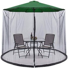 YEHOME 戶外露營陽傘桌帳篷蚊帳, 混合色