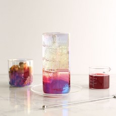 MAKA MOR 全息圖極光耐熱杯 700ml C06, 混色, 1個