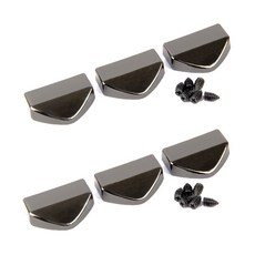 브랜드얀 가방끈 마감장식 19mm, 흑니켈, 6개