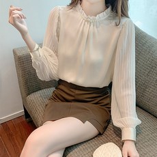 LUNA GIRL 維多莉珍珠襯衫