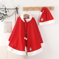 Mychew 高級聖誕老人斗篷 + 帽子套組