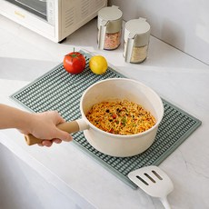 MEO PVC 防滑瀝水杯墊 拖把墊 C型, 綠色, 1個, 1欄