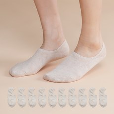 Sockpiens Deofree 女性專用不易滑脫包覆腳背隱形襪 除腳臭 10雙組