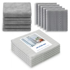 Ssukssak魔法抹布 灰色+灰色+網狀菜瓜布 灰色, 5套