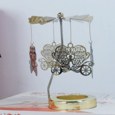 Treova 美麗優雅燭台 5.8, 5.8 金色 南瓜車 3