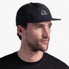 버프 남녀공용 팩 베이스볼 스포츠 캡 모자, SOLID BLACK, 1개