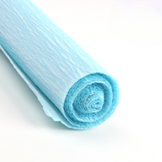 와우킹 컬러풀 선물포장 종이접기 구김지 250 x 50 cm, 라이트 블루, 4개