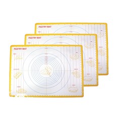矽膠烘焙墊 白色, 3個