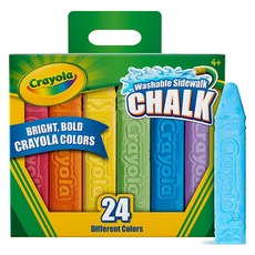 Crayola 繪兒樂 戶外用可水洗粉筆 24色