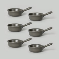 ssueim MILD MATTE系列醬料碗, 6個, 摩卡