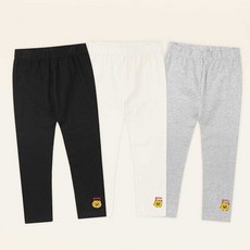 mollimelli 兒童款Molly Baby Cheetah刺繡內搭褲3件組