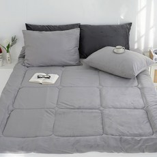 SCOHOme 更保暖超細纖維床墊, 灰色