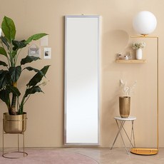 삼익가구 샌드 스탠드형 와이드 전신거울 중형, 실버